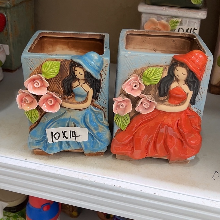 粗陶材质多肉花盆