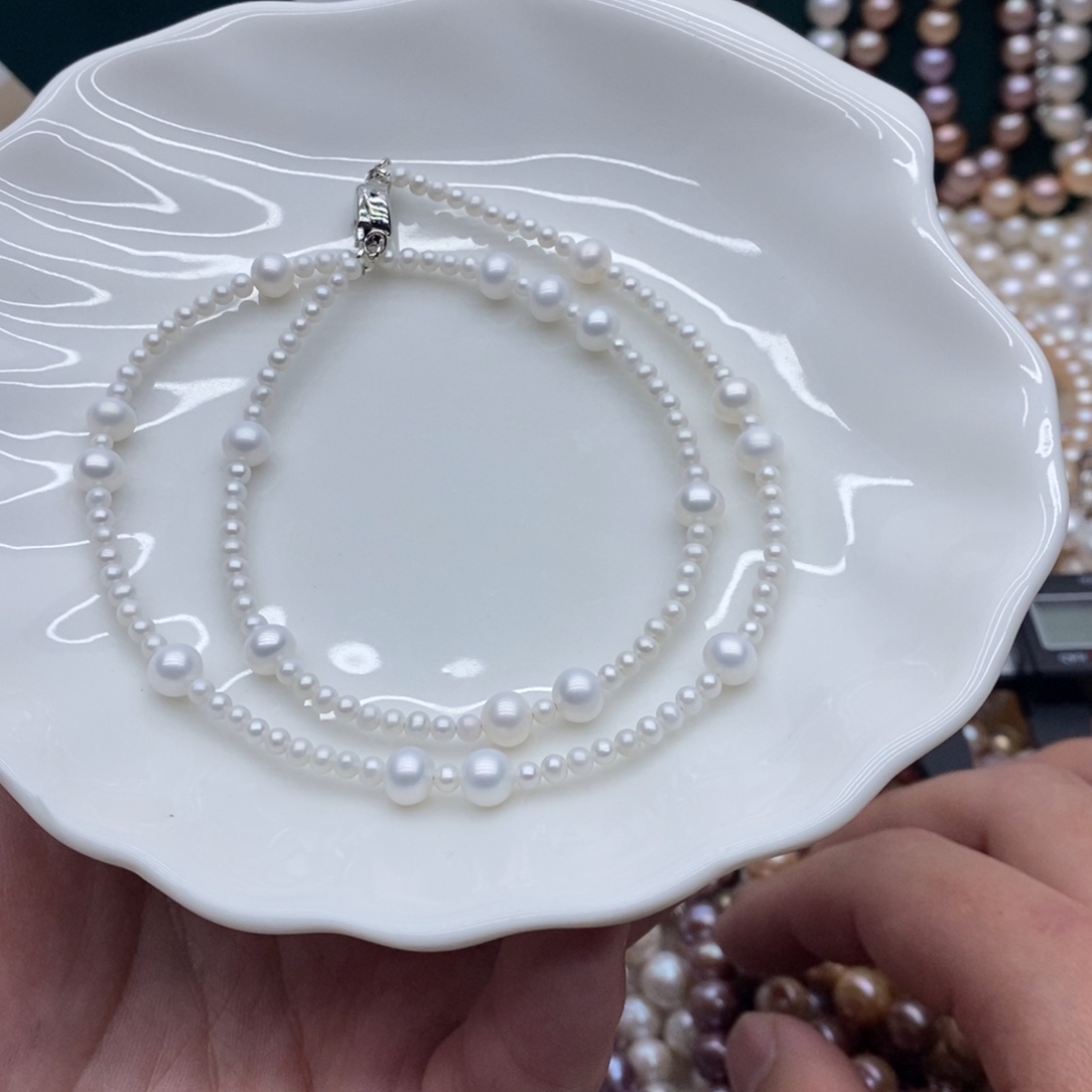 淡水珍珠默认微瑕淡水珍珠合金12