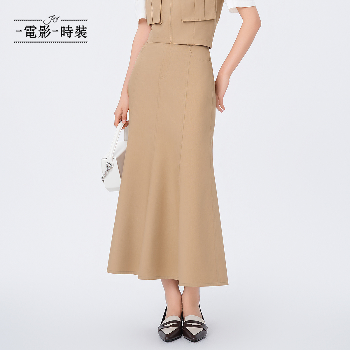 【九月专属】一电影一时装高腰优雅气质鱼尾半身裙FFEQ125328