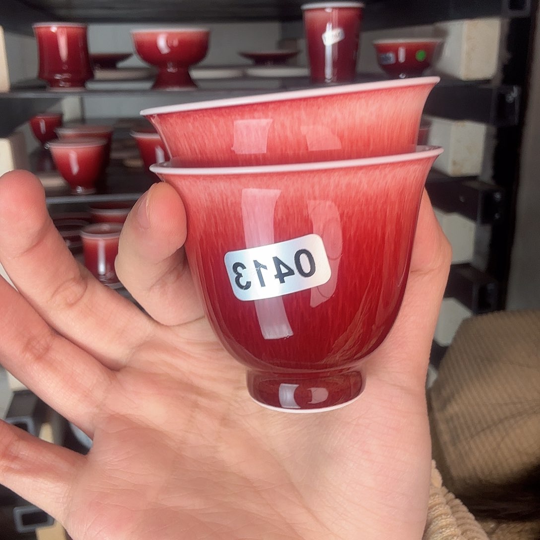 碗景德镇郎红陶瓷