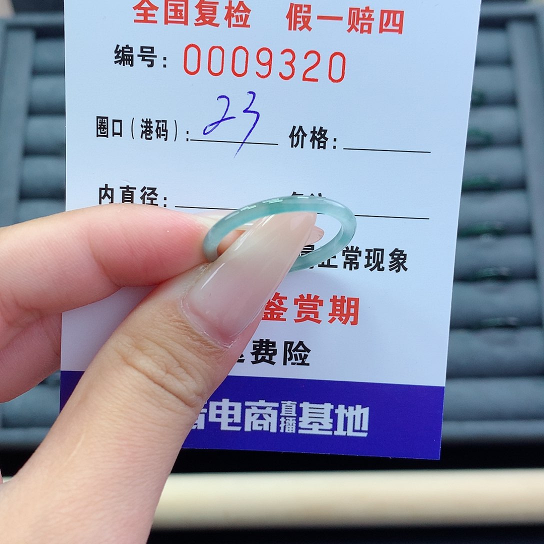 翡翠戒指未镶嵌      9320