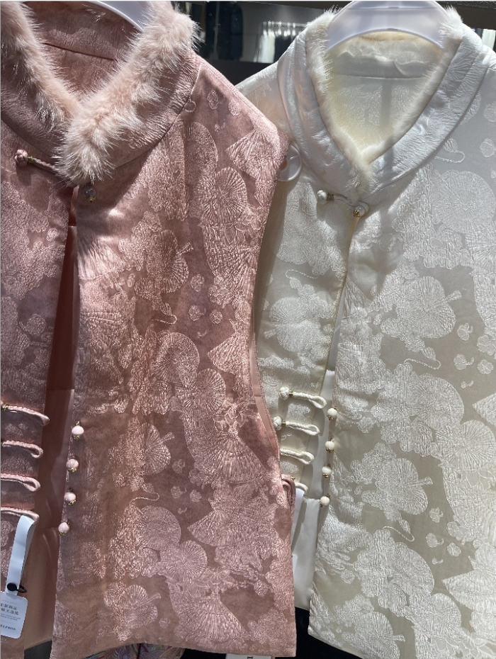 《穗穗定制》冬季时尚日常气质新中式加厚马甲3436392