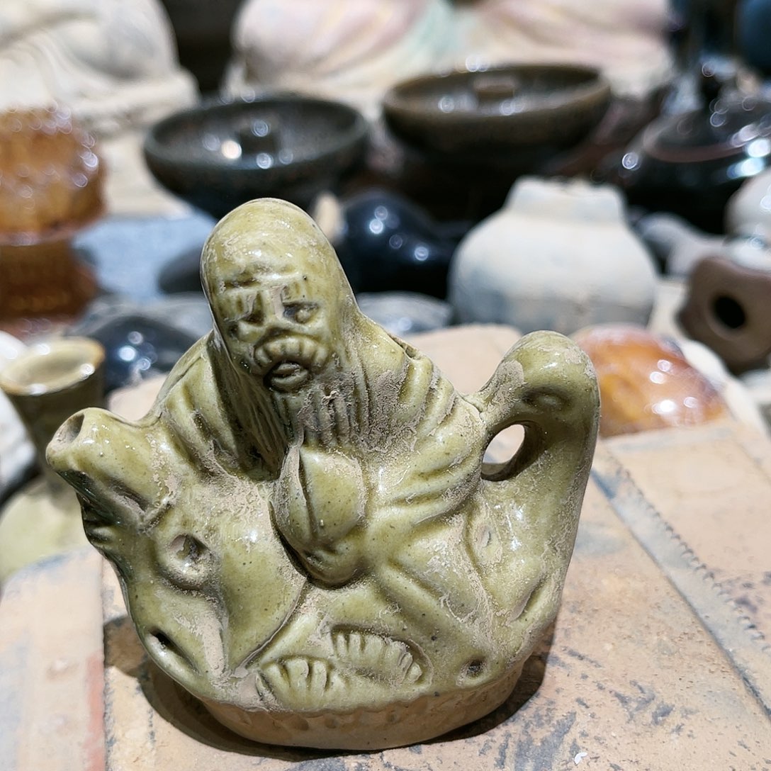 瓦当摆件茶台的一大