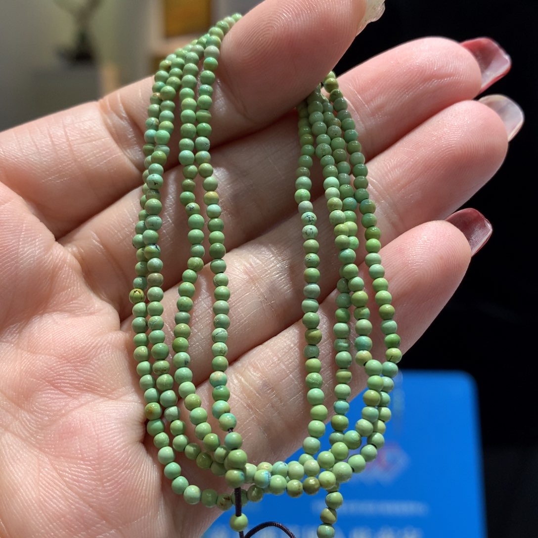 绿松石长链未镶嵌