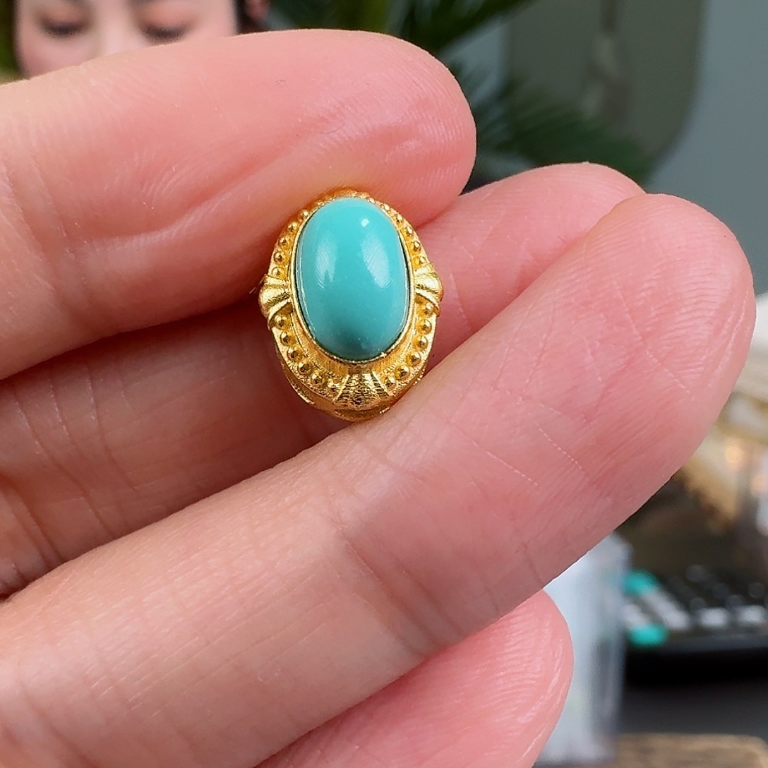 绿松石珠宝奇石未镶嵌