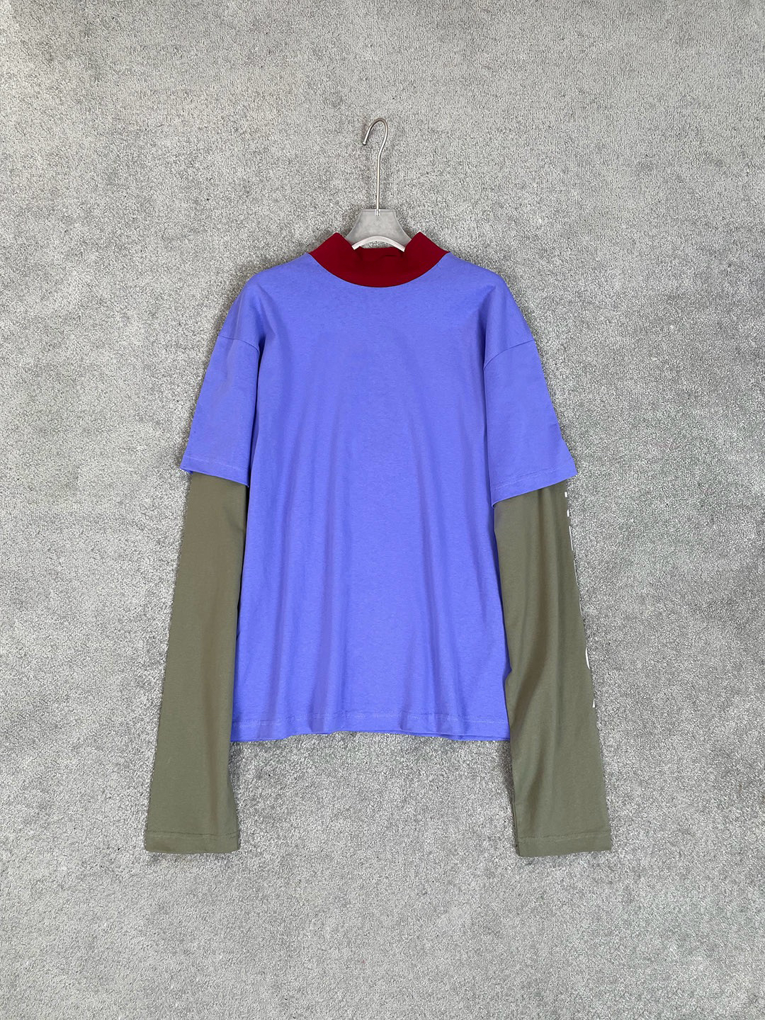 129阔版半高领T恤宽松版型男女同款直播间专属链接