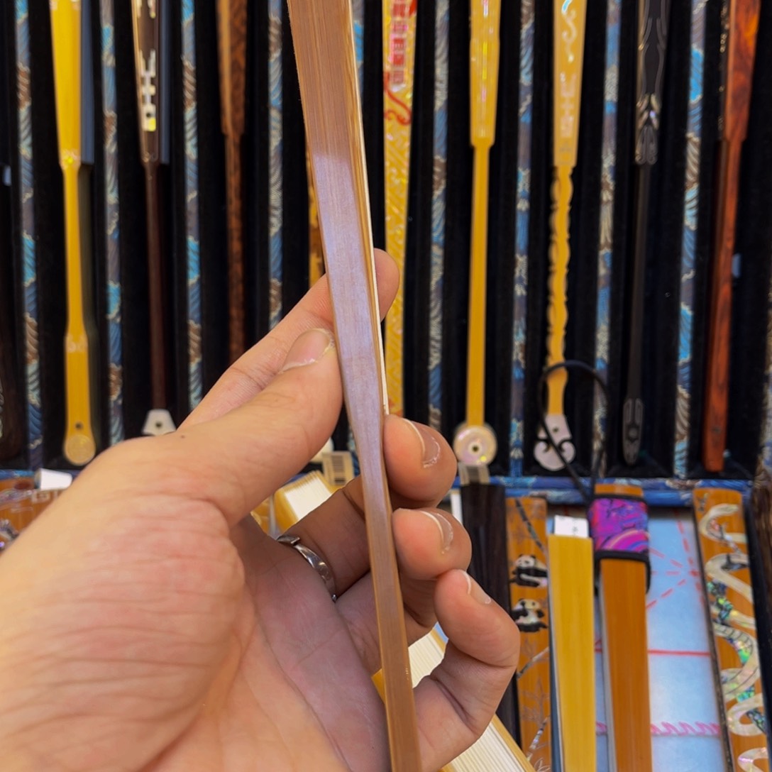 扇子手工制作文玩精品