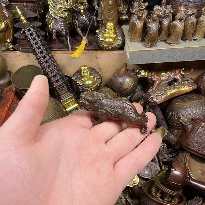 铜材质文玩摆件装饰