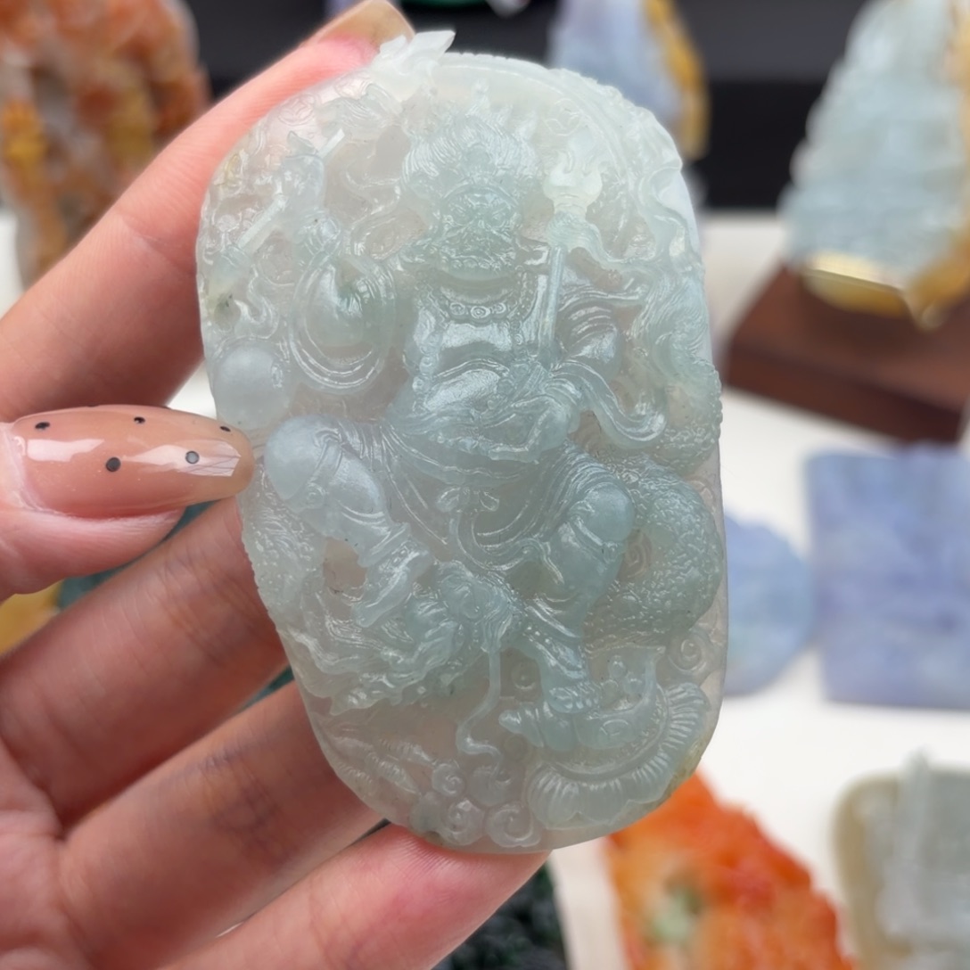 定制翡翠未镶嵌大黑天