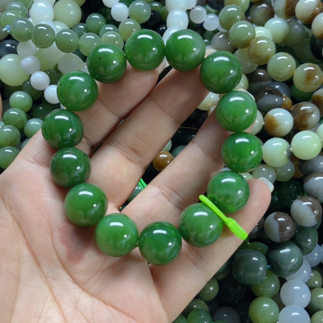 和田玉手链未镶嵌