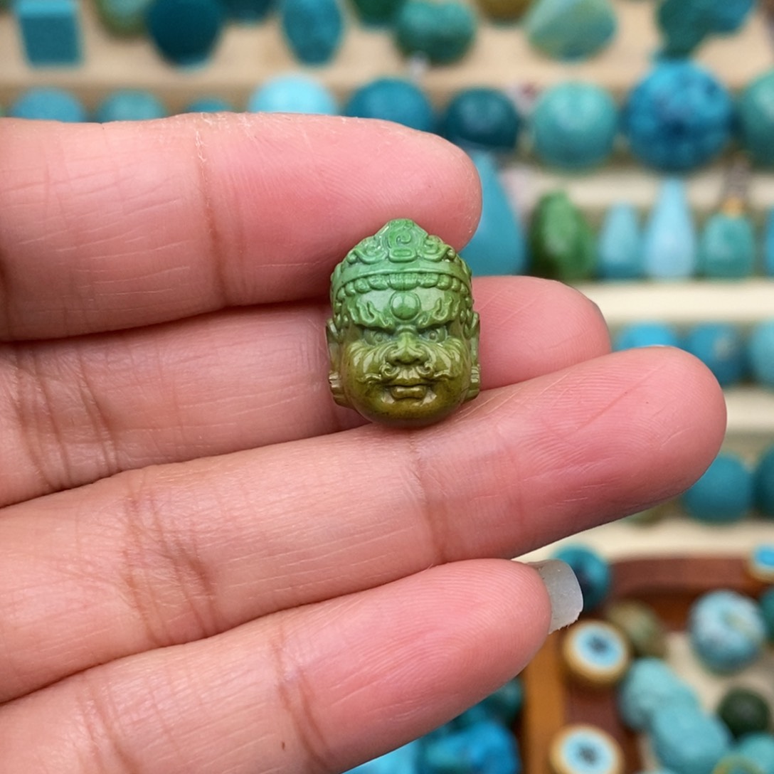 绿松石珠宝奇石未镶嵌