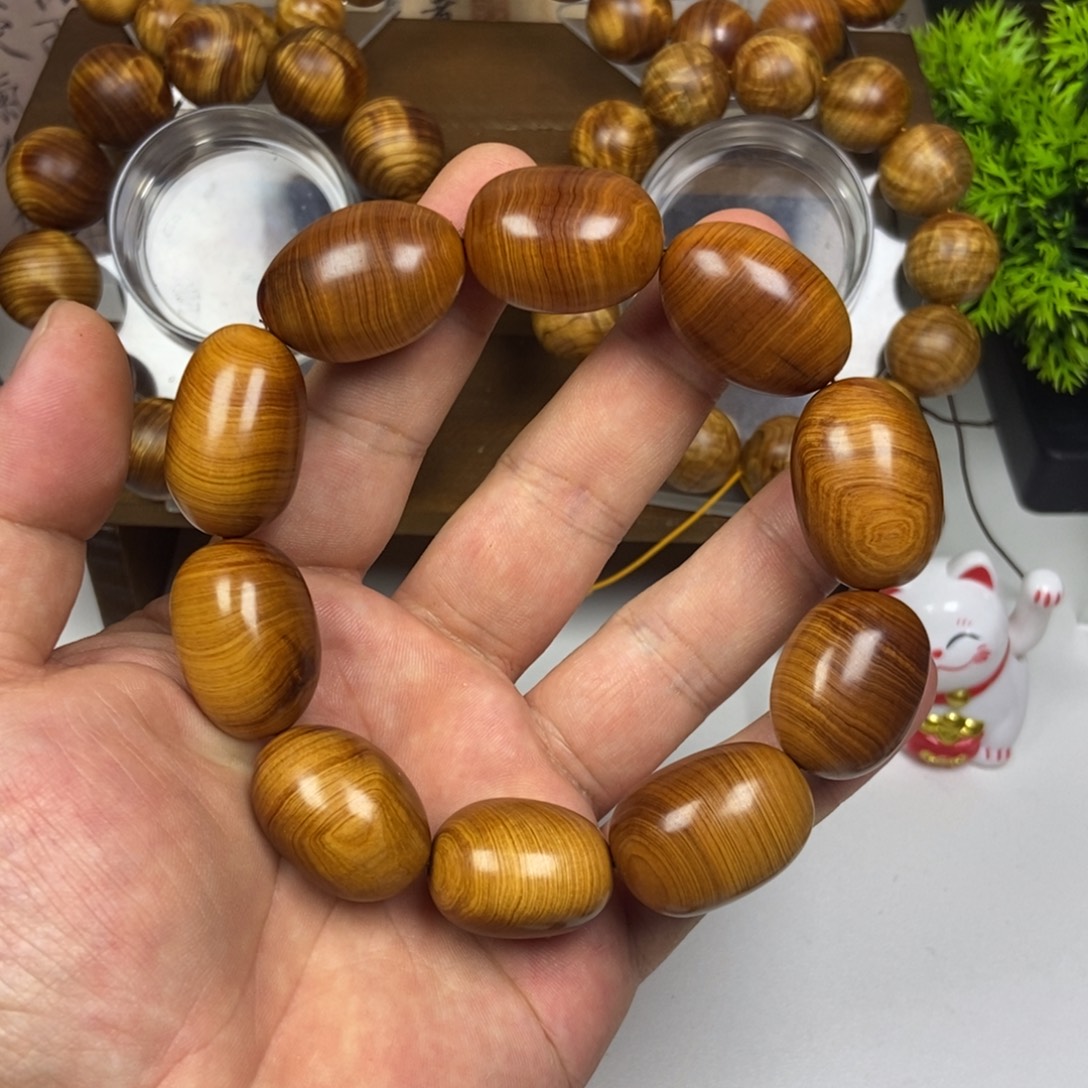 S***n柏木（崖柏）手串/手链随型手串