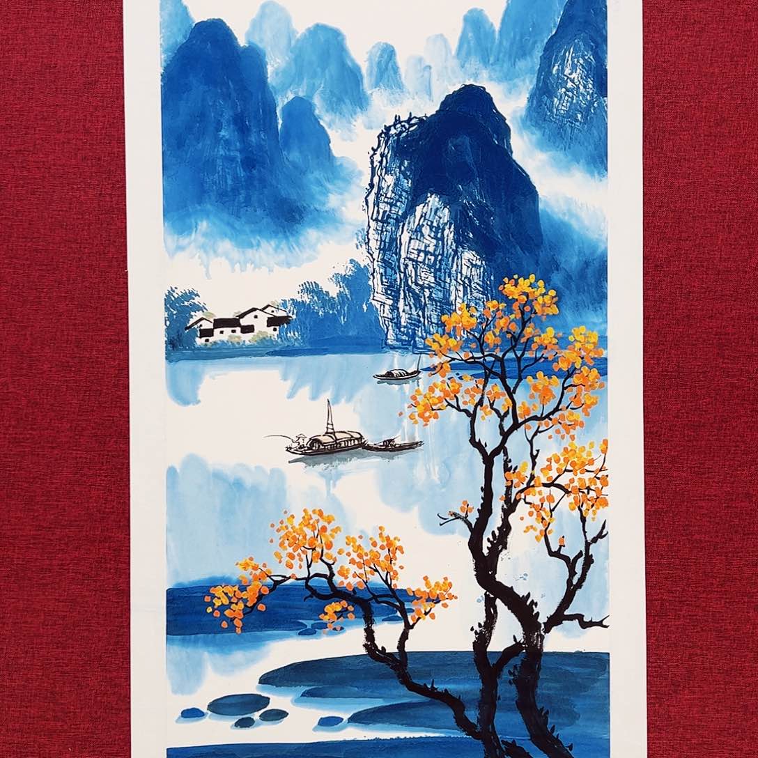 国画苍**月国画作品欣赏