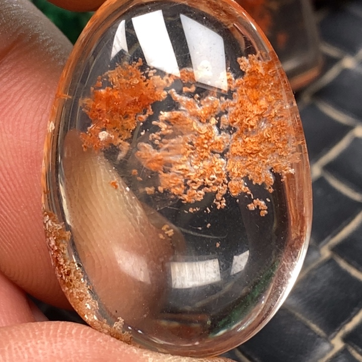 水晶颈饰未镶嵌水晶吊坠