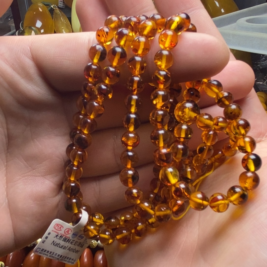 琥珀未镶嵌裸石蜜蜡