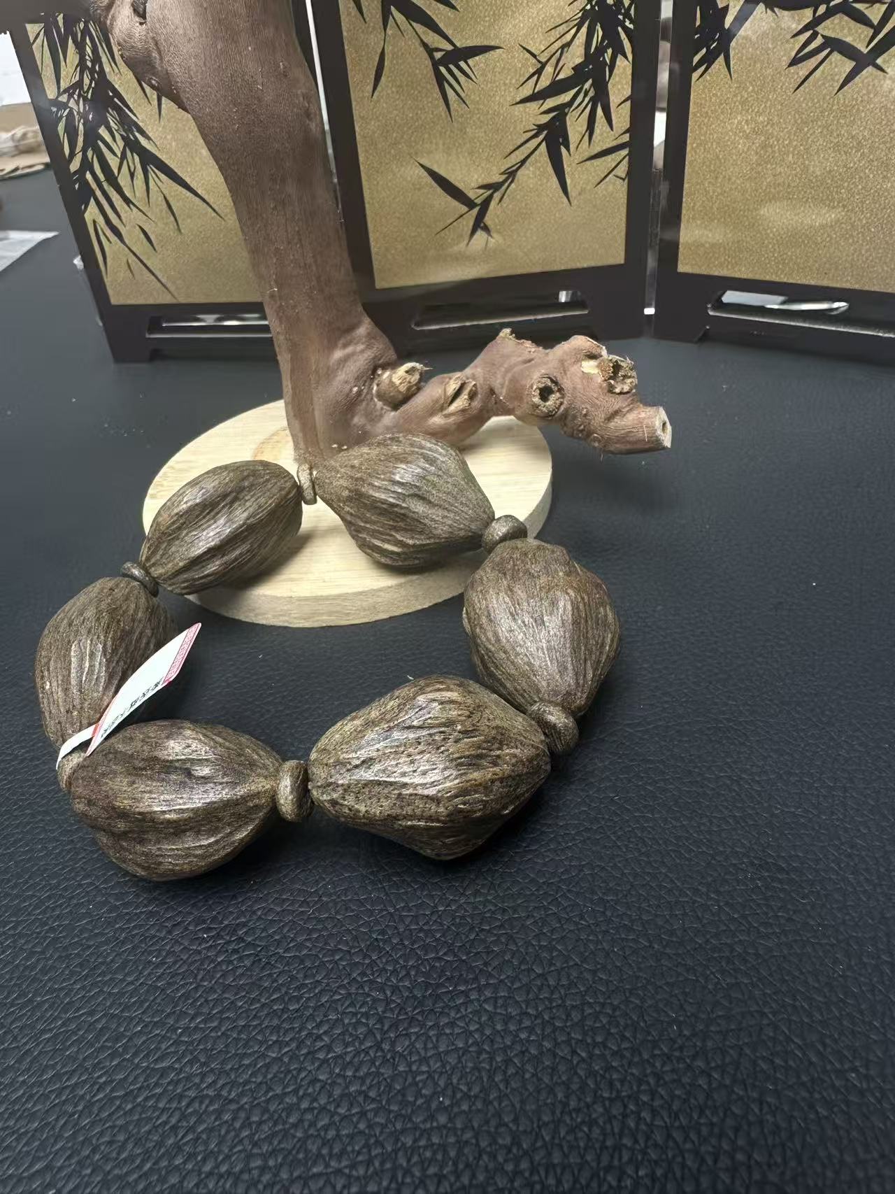 沉香木串高端文玩精品手串 D175