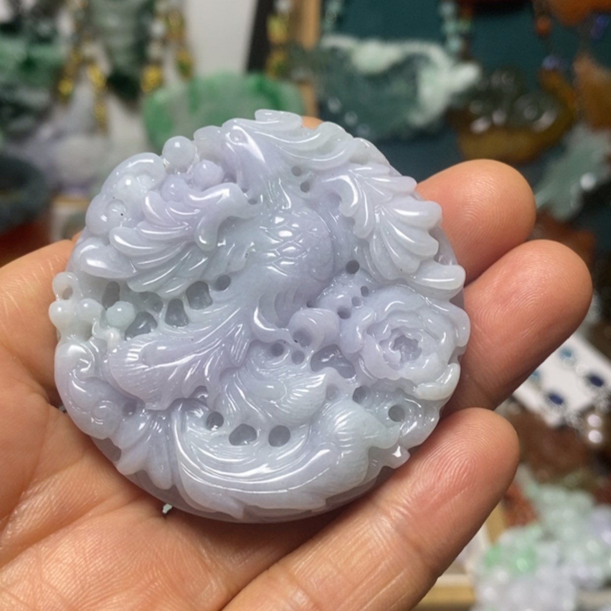 【闪购商品】翡翠吊坠(赠链)未镶嵌