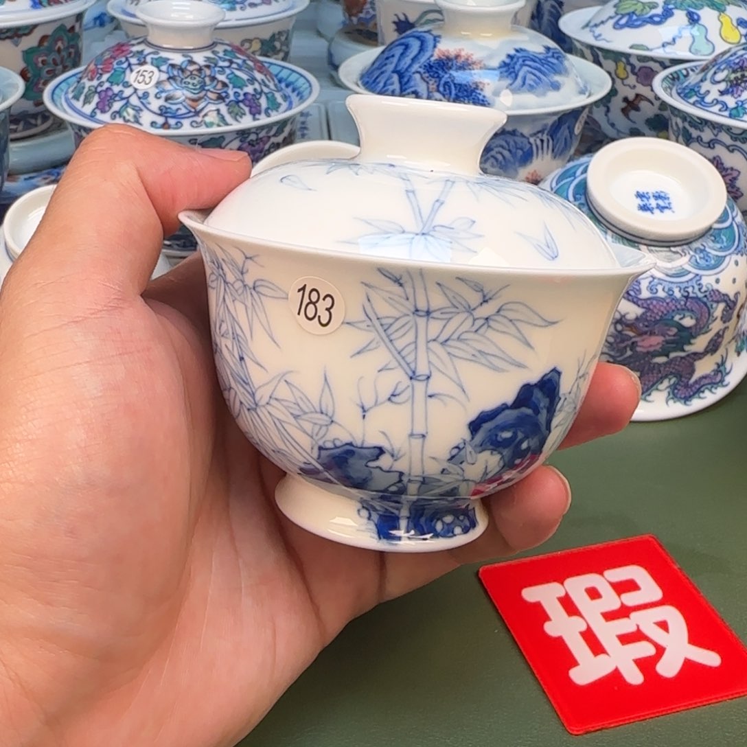 彦祖纯手工手绘茶具183