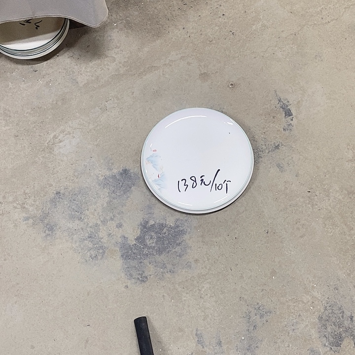 陶瓷10寸高脚平盘包邮