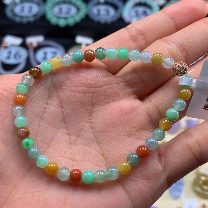 翡翠手链未镶嵌翡翠5