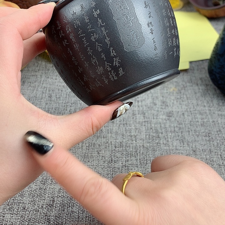 紫砂茶杯高端主人杯