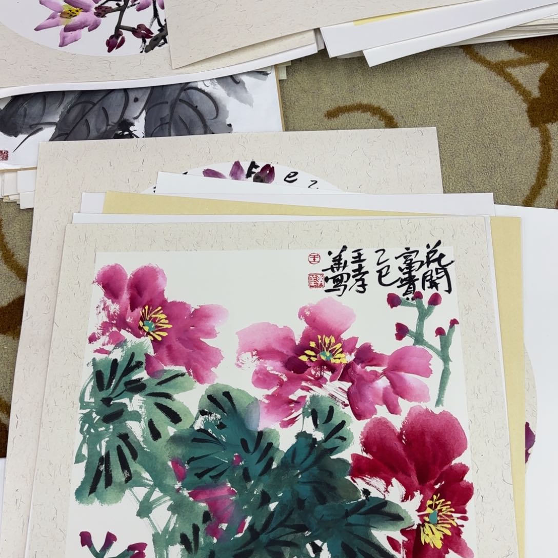 国画王孝华李欣主播