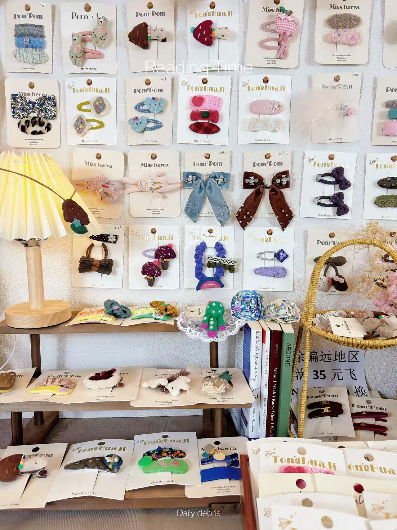 手作发饰饰品手工发卡头饰发夹儿童(直播专用）NO退NO换