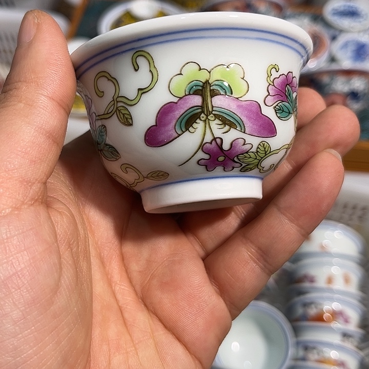 摆件陶景德镇主人杯2333