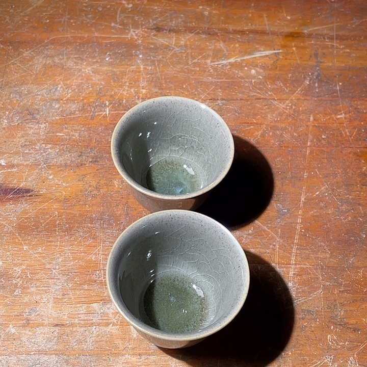 茶盏龙窑柴烧玉兰