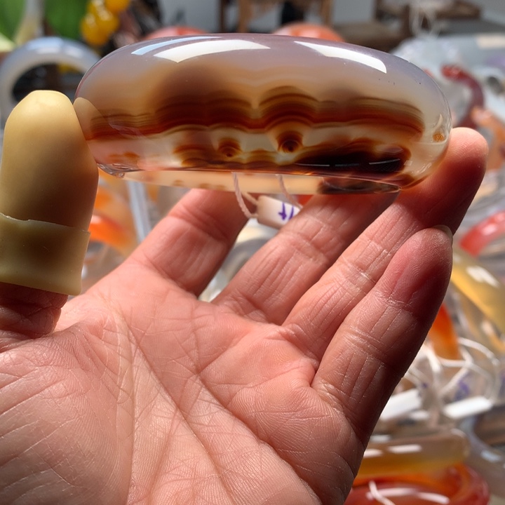 玛瑙/玉髓未镶嵌手镯