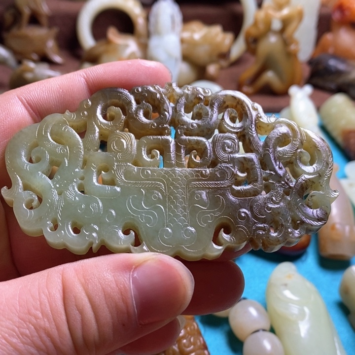 和田玉挂件未镶嵌