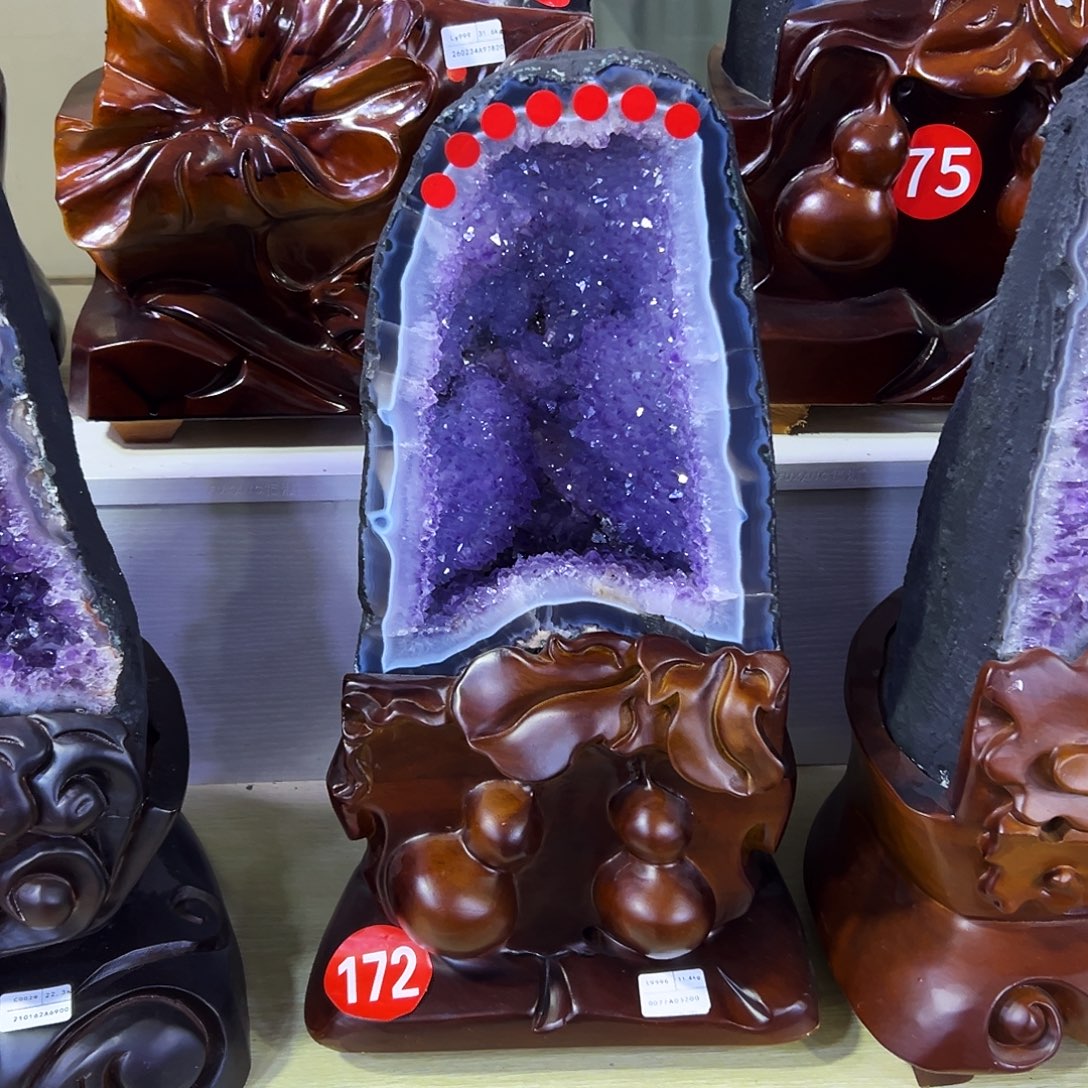 紫晶大型摆件（非配饰）未镶嵌