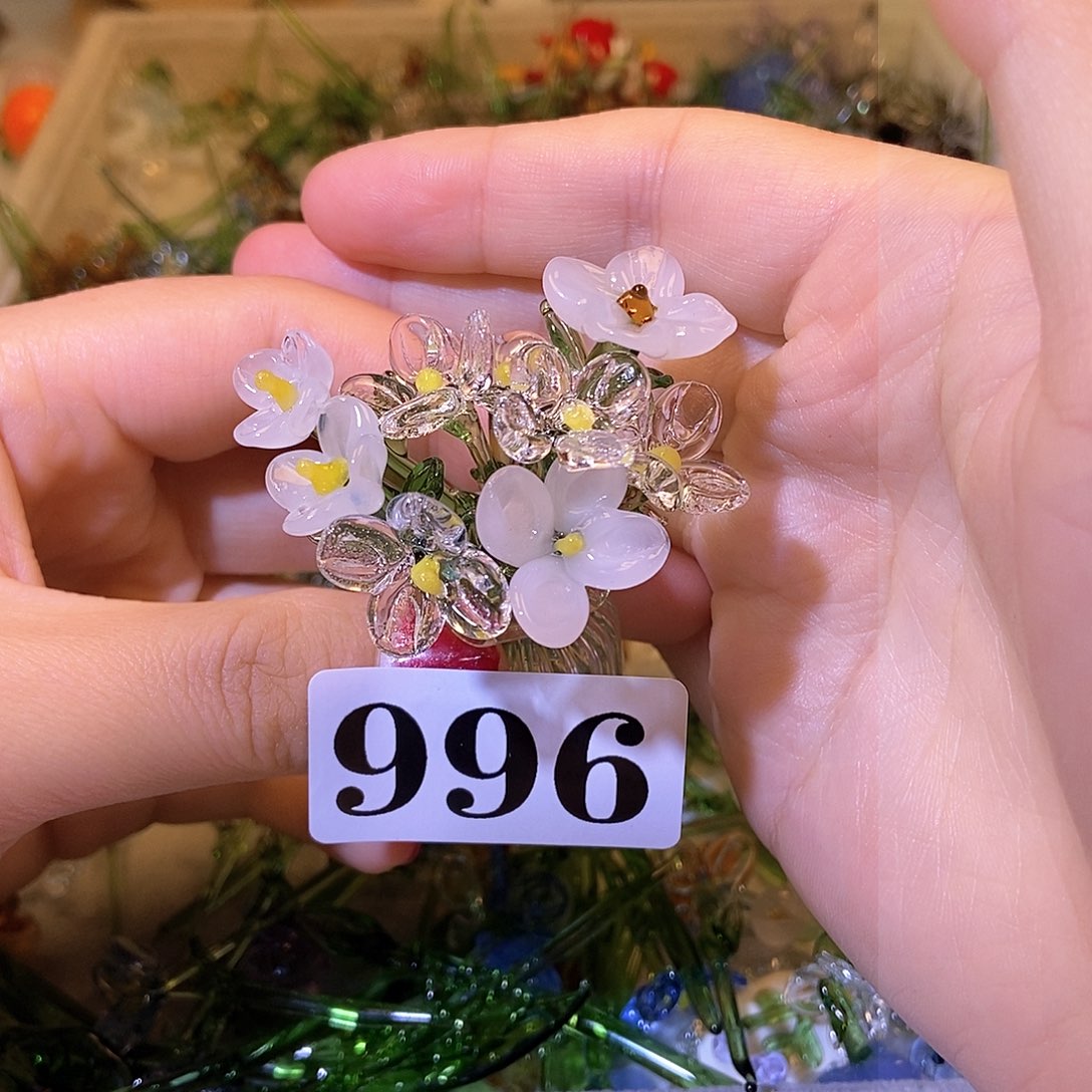 琉璃手工艺品996花瓶