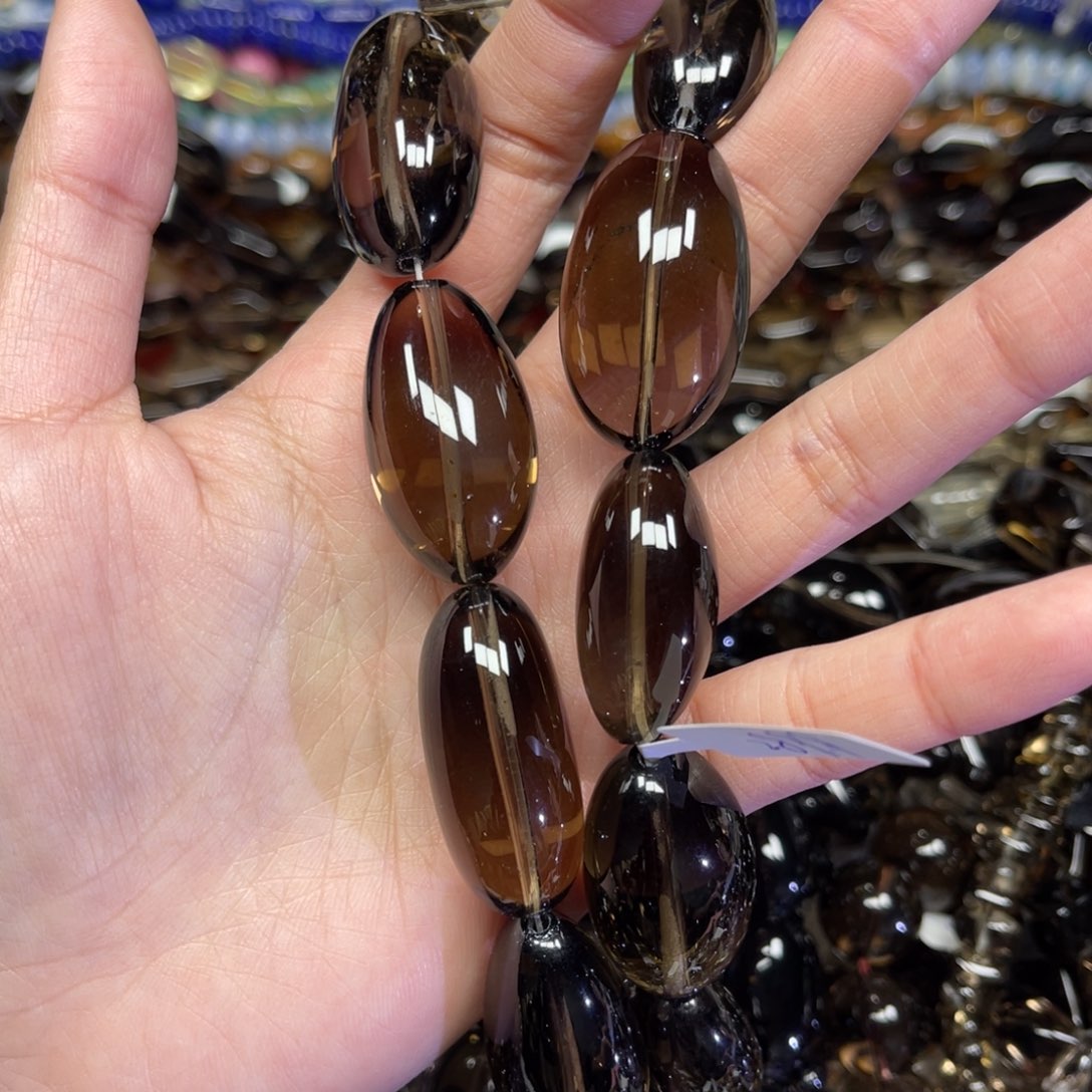 王***颖玛瑙/玉髓散珠茶晶