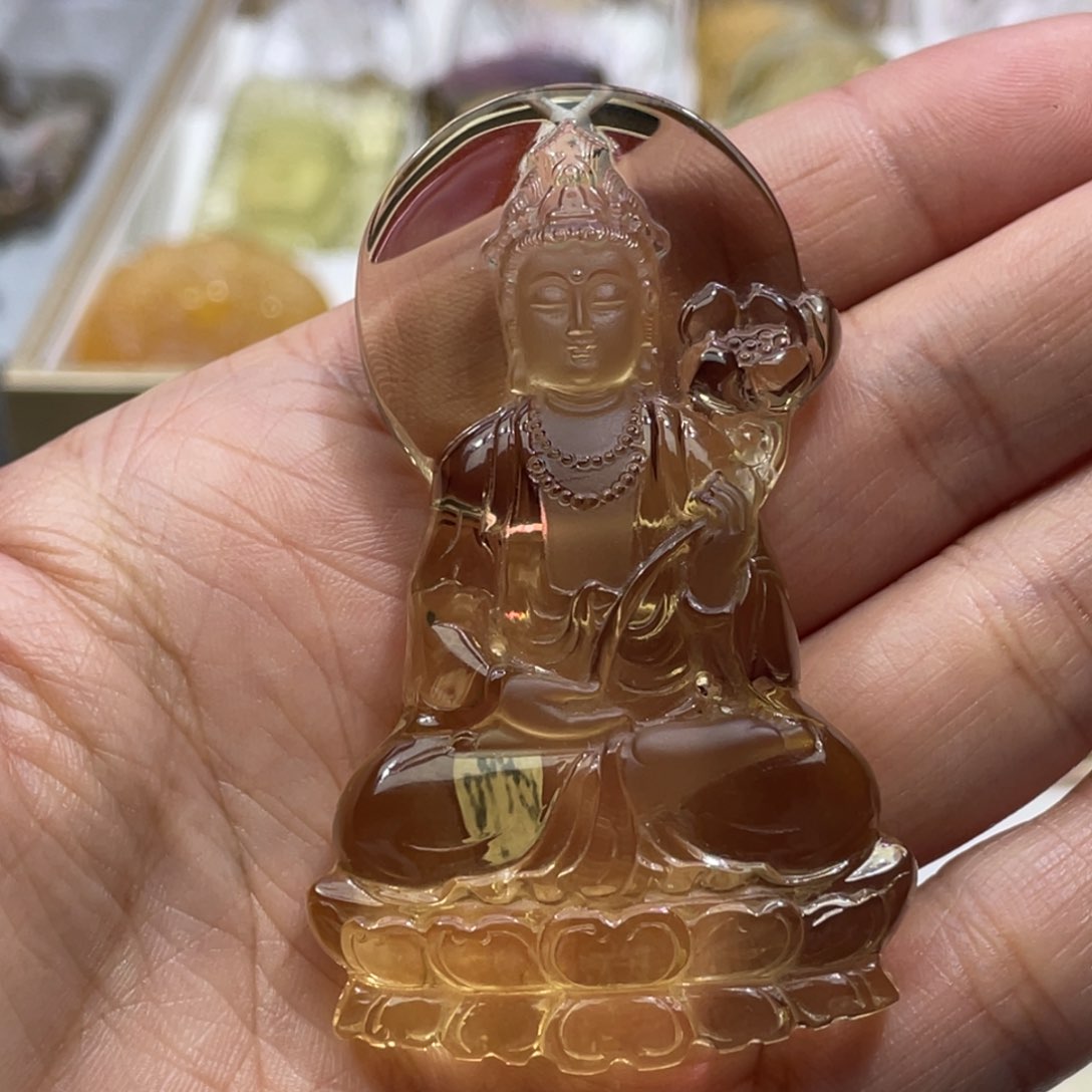 水晶颈饰未镶嵌2****气定制