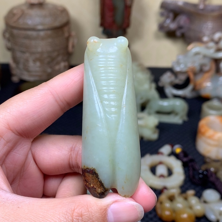 和田玉把件未镶嵌