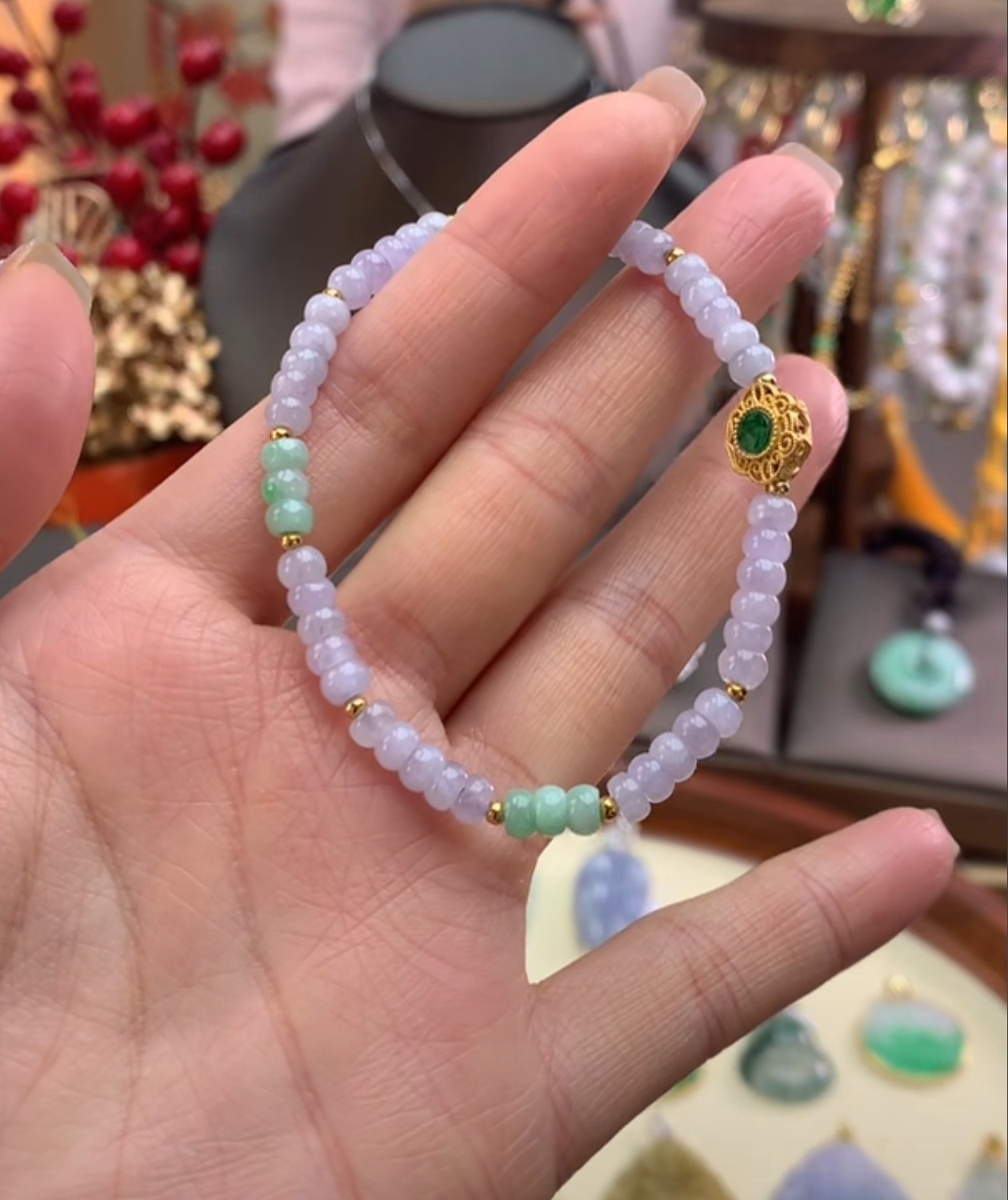 天然缅甸A货吊坠