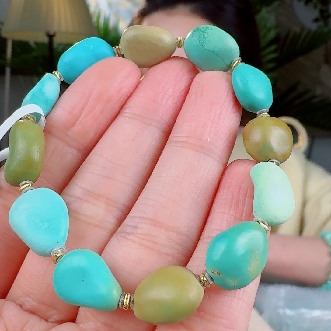 绿松石珠宝奇石未镶嵌