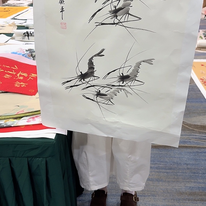 国画不赚钱，就是玩。