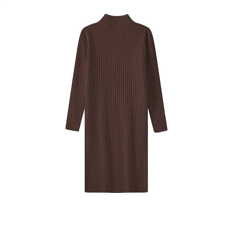 针织长款针织衫百搭