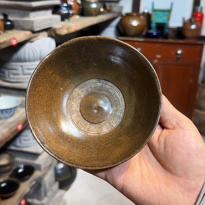 和*磁州窑茶盏茶盏