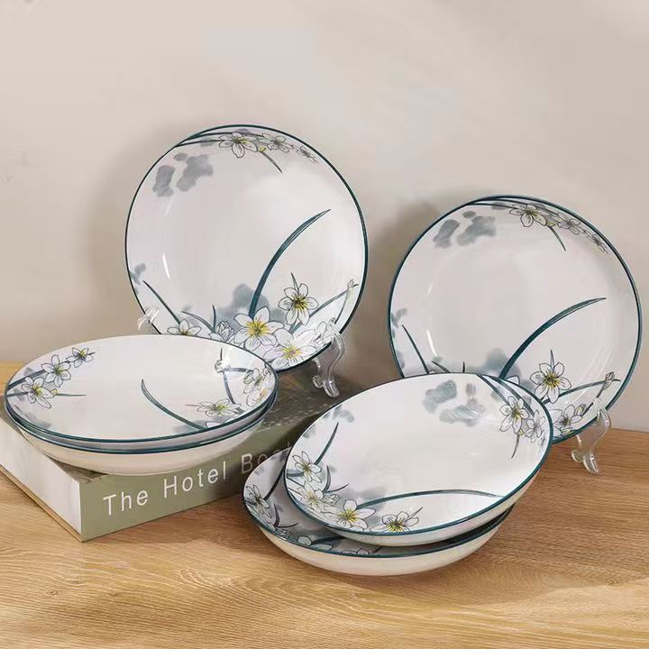 八英寸水仙花圆盘6个装-勿中差评【破损包补】