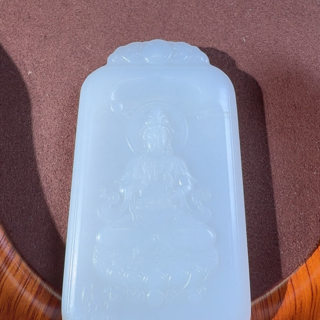 和田玉（白玉）挂件未镶嵌万****集