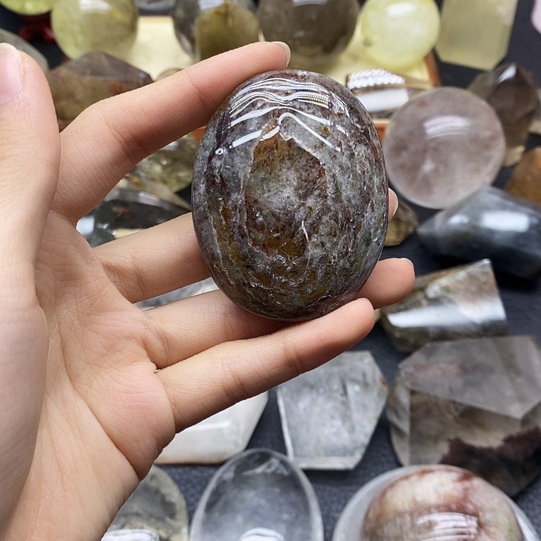 水晶未镶嵌珠宝半成品164水晶石