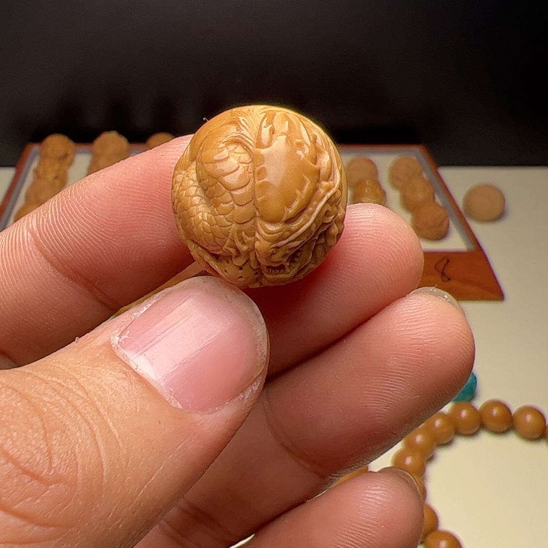 猴头核桃吊坠猴头