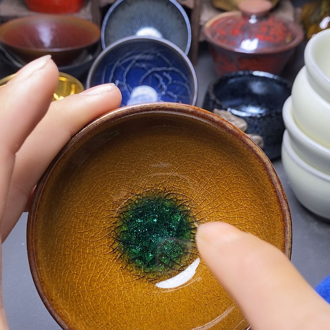 茶盏有瑕介意勿拍71