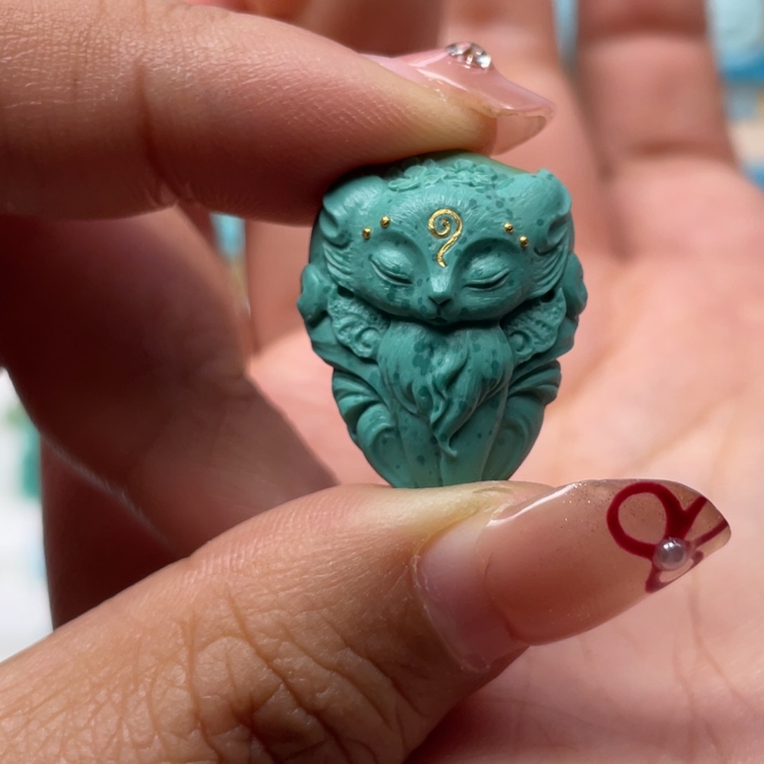 未镶嵌绿松石53美*绿松石