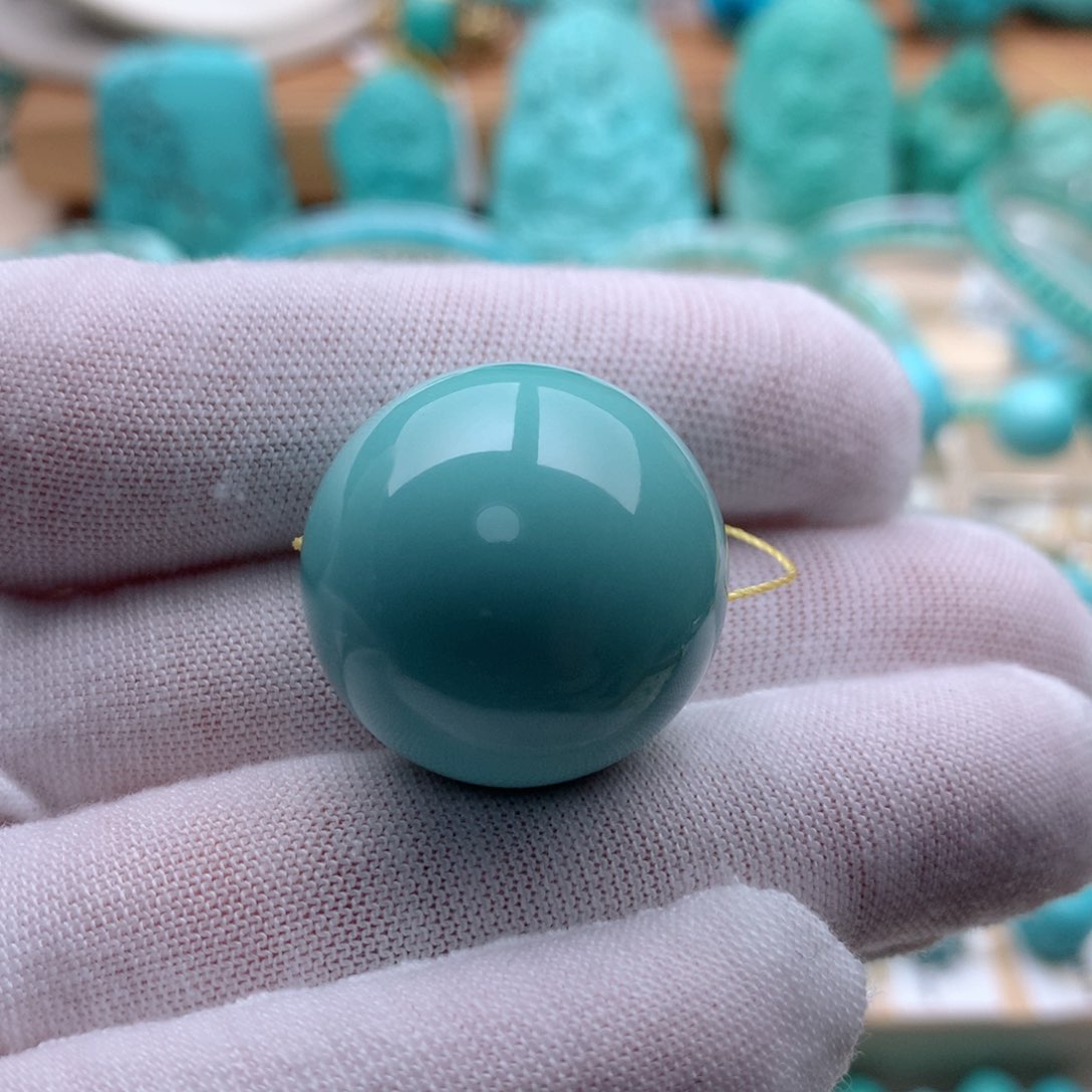 绿松石珠宝奇石未镶嵌