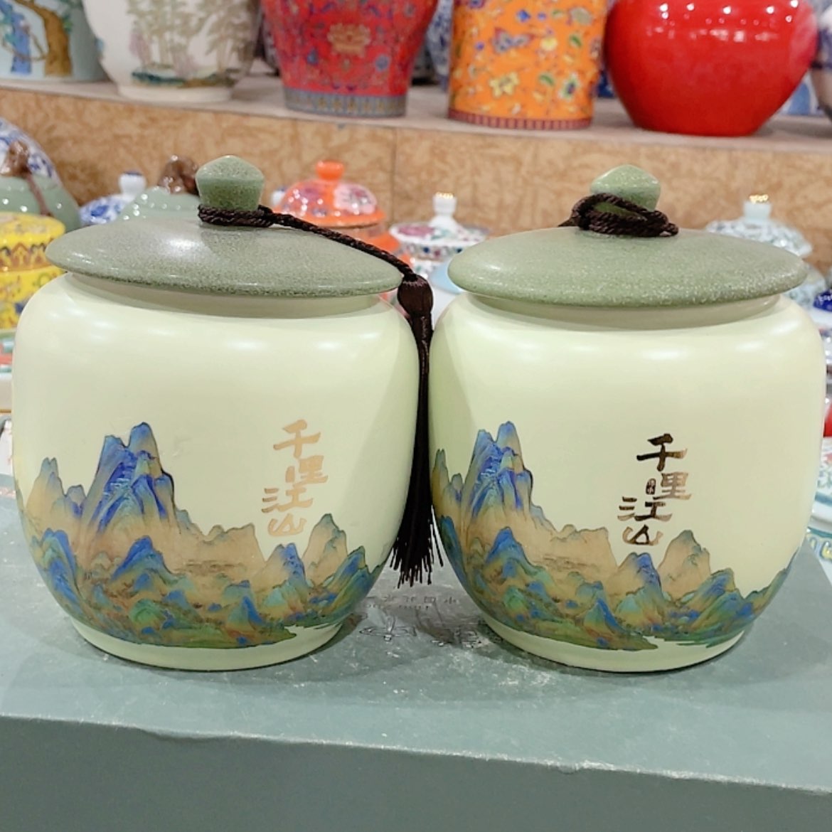 【闪购商品】罐陶瓷茶叶罐密封罐