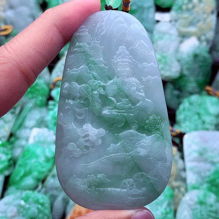 翡翠吊坠(不含链)未镶嵌